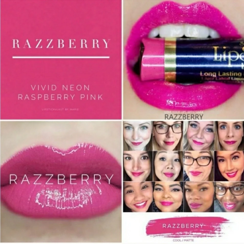 New LipSense Razzberry Pink Lipstick